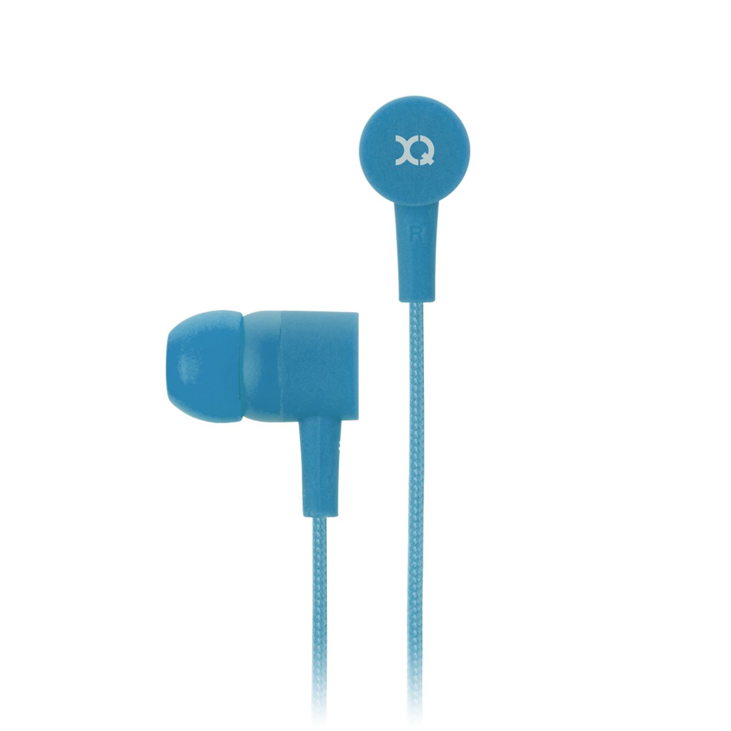Xqisit iE20 Steel Blue Stereo In-Ear Earphones