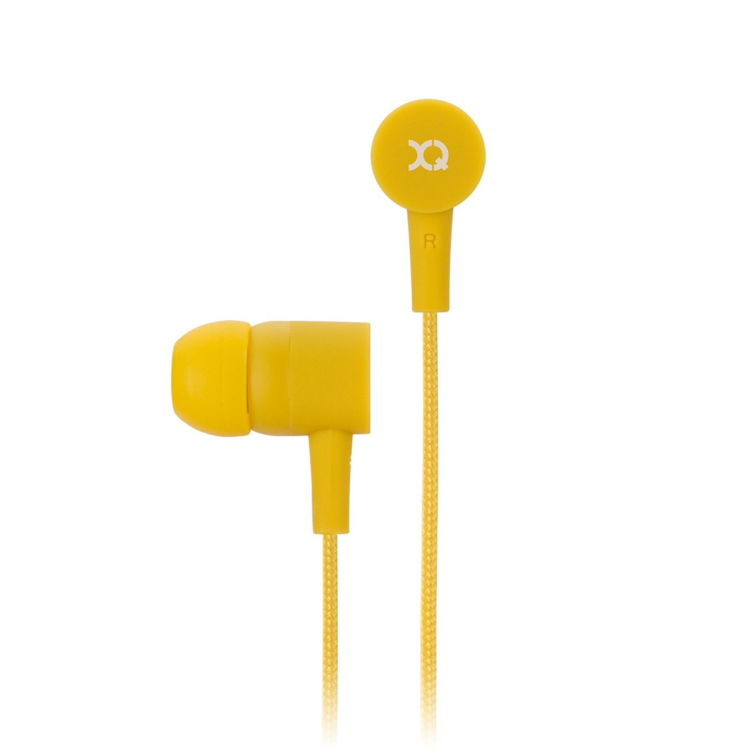Xqisit iE20 Mustard Stereo In-Ear Earphones