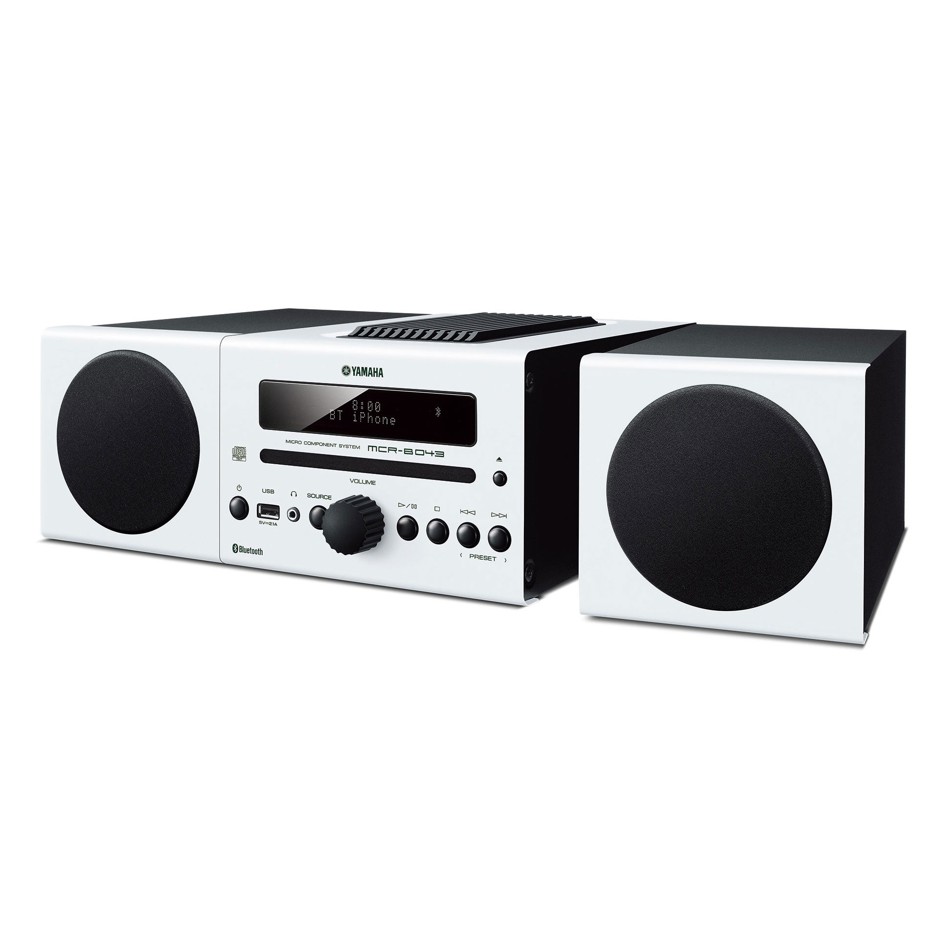 Yamaha MCR-B043 White Speaker System