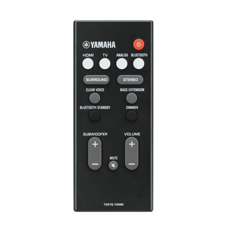Yamaha YAS-207 Soundbar with DTS Virtual X