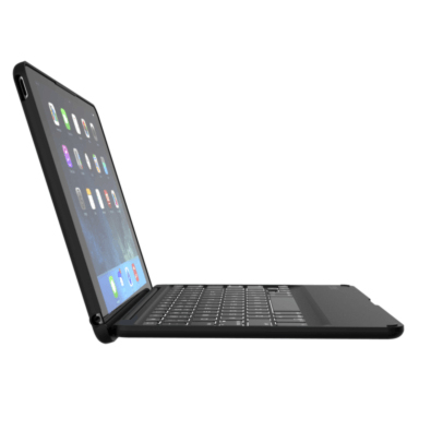 Zagg Non Backlit Folio Case Black with Uk Keyboard iPad Air 2