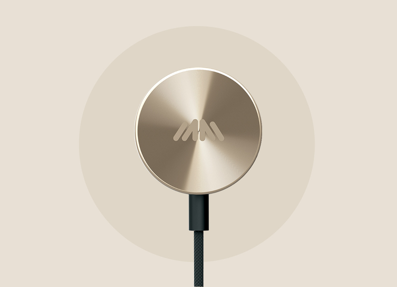 I.Am+ Buttons Gold Bluetooth Earphones