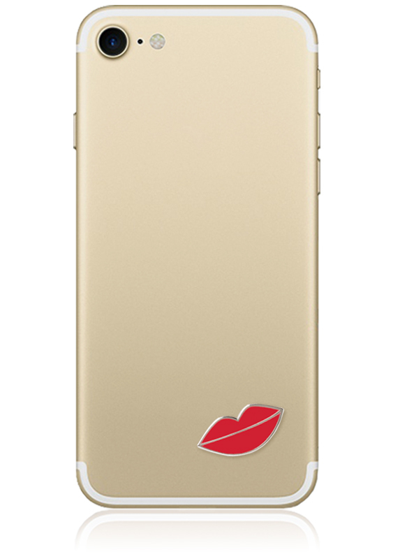 iDecoz Lips Stickers Charms for Smartphones