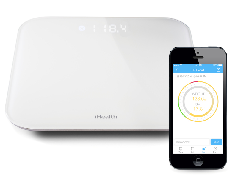 Ihealth Hs4S Wireless Body Weight Scale Lite