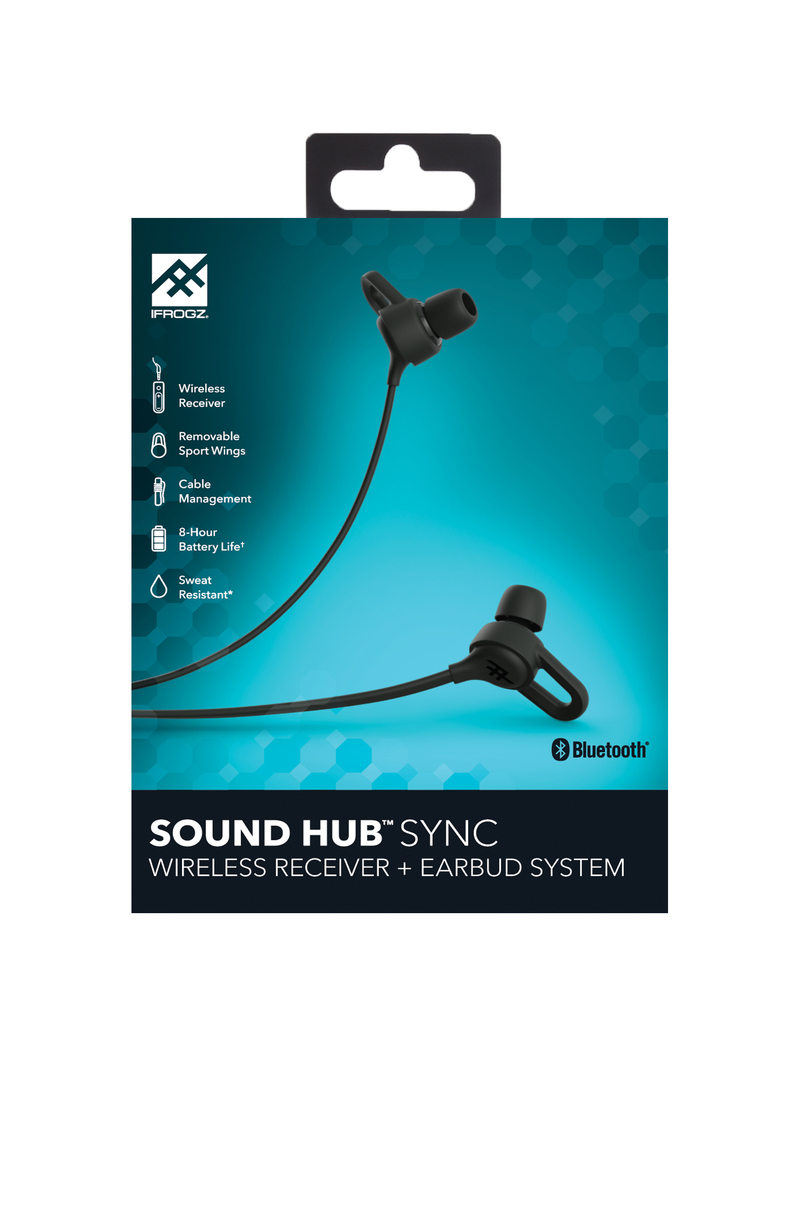Ifrogz Sound Hub Sync Black In-Ear Earphones