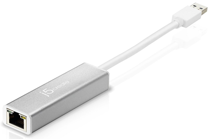 j5create USB 3.0 to 10/100/1000 Gigabit Ethernet Adapter