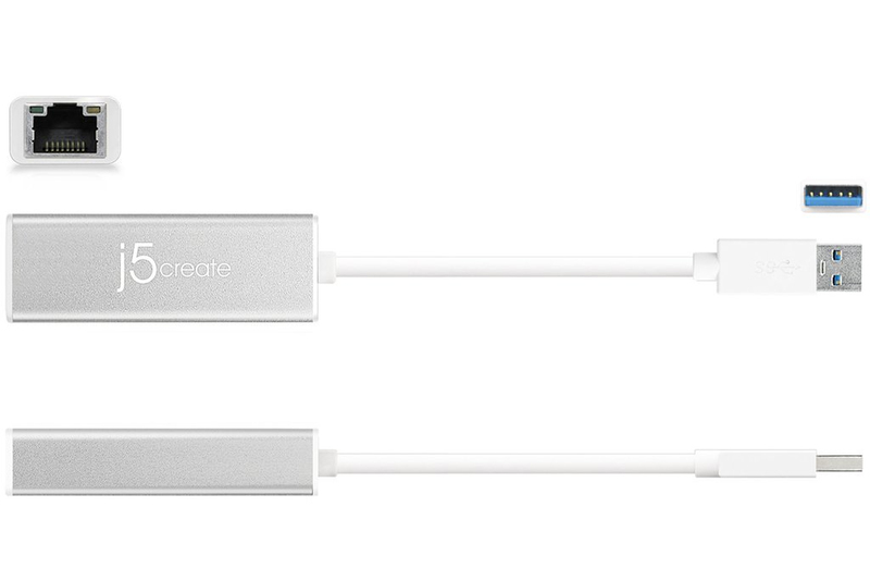j5create USB 3.0 to 10/100/1000 Gigabit Ethernet Adapter