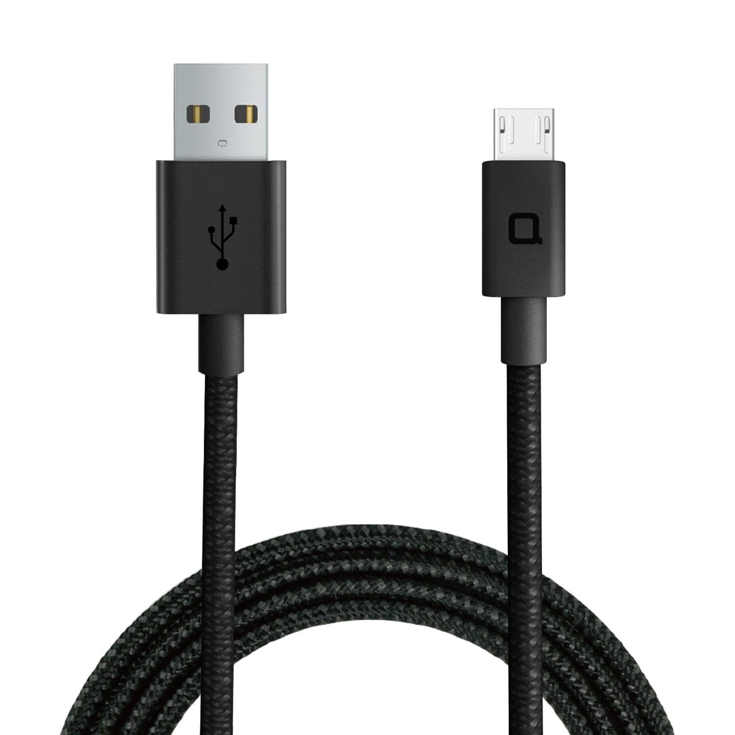Nonda Zus 180° Black Micro USB Cable 1.2m