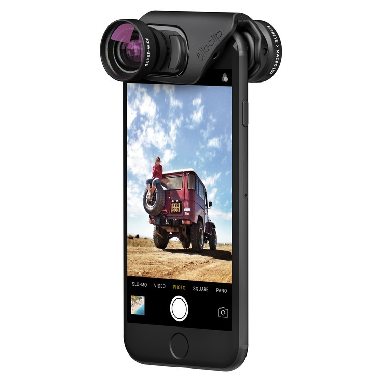 Olloclip 3-In-1 Core Lens Set Black iPhone 7/7 Plus