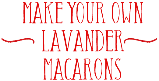 Make Your Own Lavandar Macarons