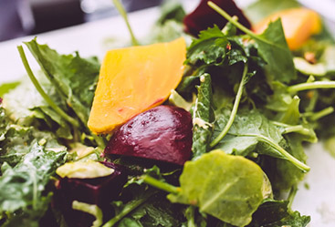 Healthy marinated Kale salad