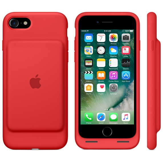 Apple Smart Battery Case Red iPhone 8/7 iPhone Accessories Apple