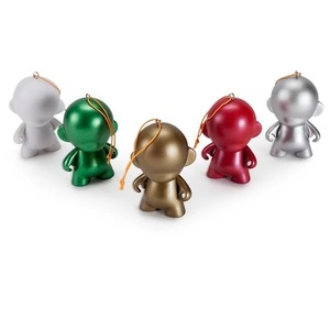 Kidrobot Munnyworld DIY Ornaments Figure 2.5 Inch [Pack of 5]